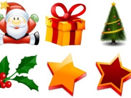 Merry Christmas icons indice